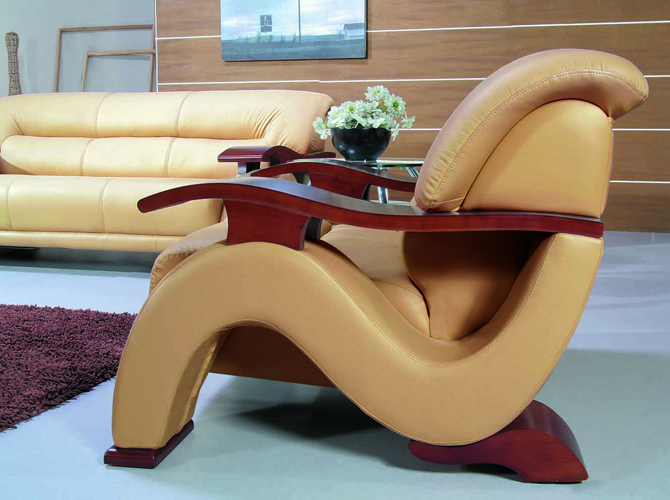 Sofa Couch Polster XXL Big Couchen Sofas Leder Sitz Design 3 Sitzer (ohne 2+1) | eBay
