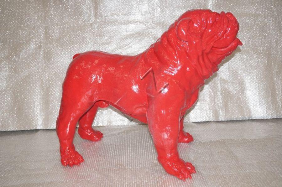 Design Figur Hund Statue Skulptur Figuren Skulpturen Dekoration Deko Neu