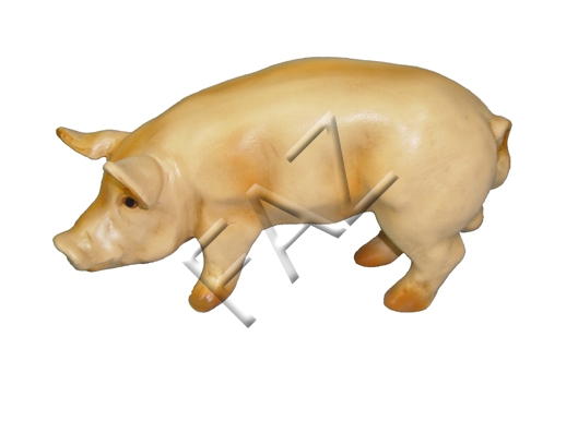Design Schwein Figur Garten Statue Skulptur Figuren Skulpturen Dekoration c196