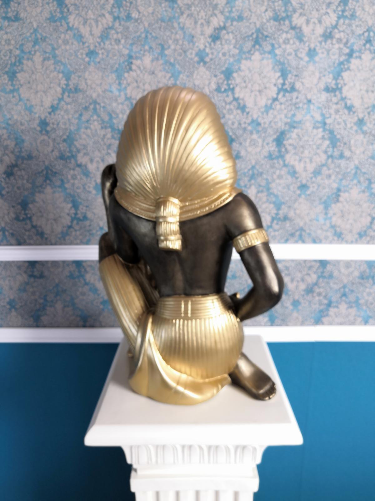 Ägyptische Figur Statue Skulptur Figuren Skulpturen Pharao Deko