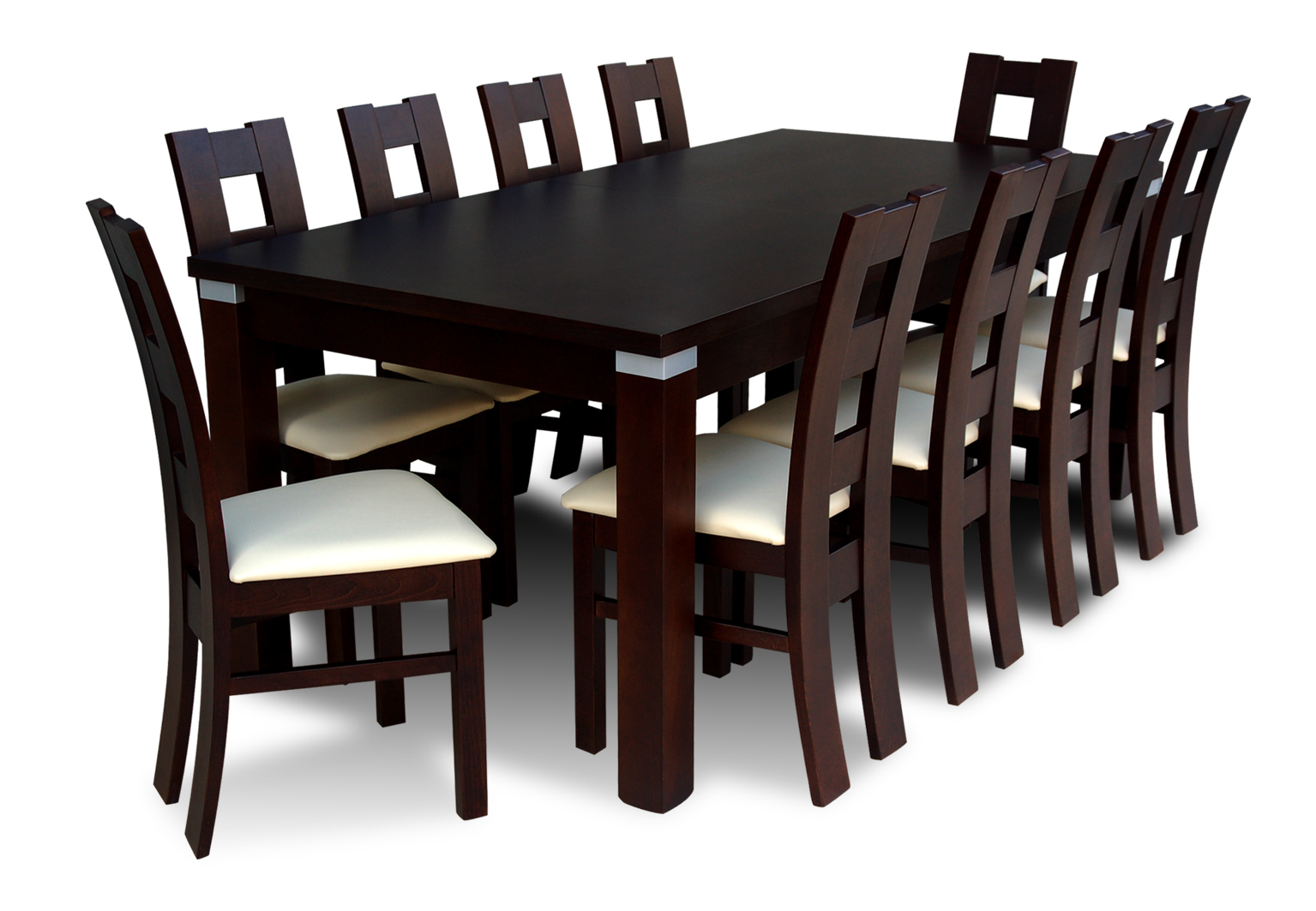 Garnitur Tisch Esszimmer Tische Holz 10 Stuhl Set Stühle