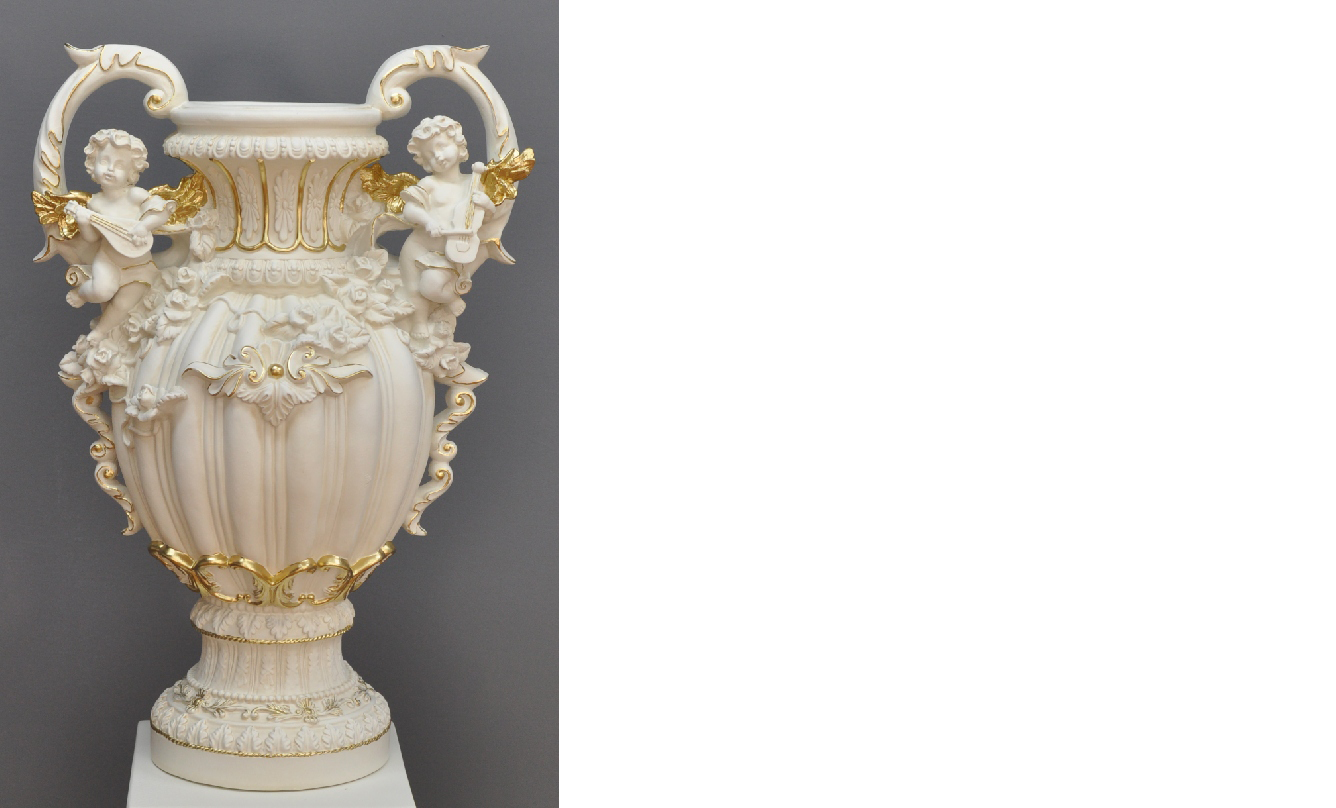 XXL Vase Tisch Dekoration Deko Vasen Antik Stil Skulptur …
