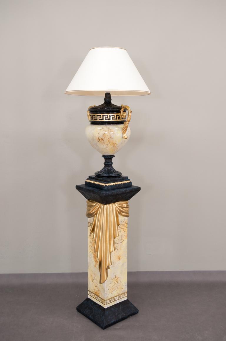 Medusa Lampe Tischlampe Leuchte Klassische Beleuchtung Tisch Lampen XXL