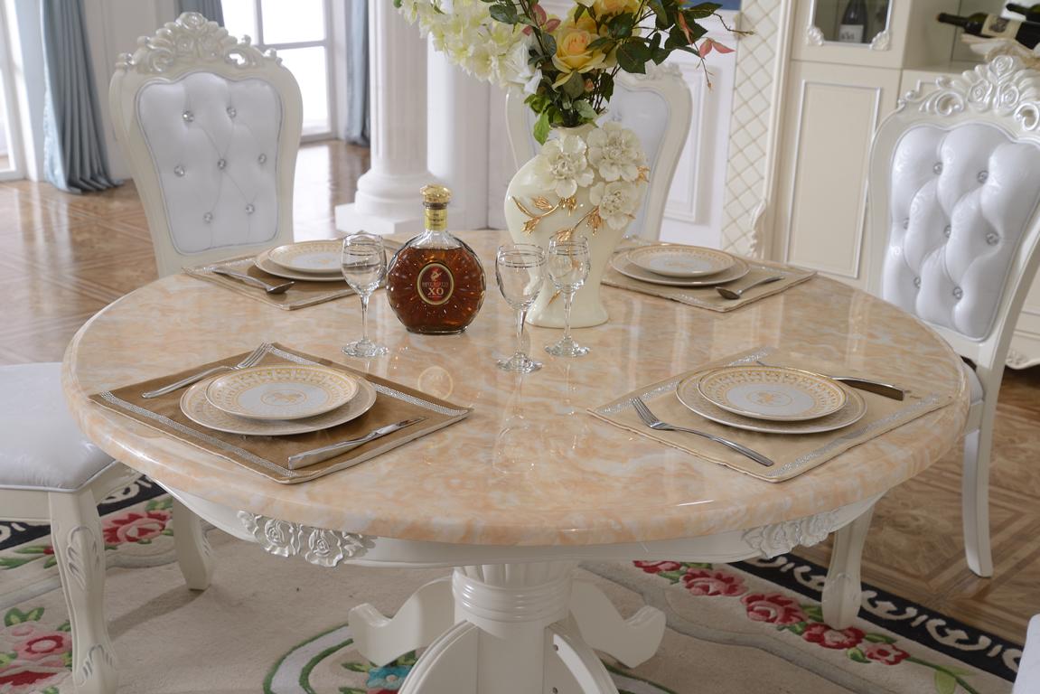 Barock Rokoko Runder Esstisch Rund Tisch Runde Tische Klassischer Holz